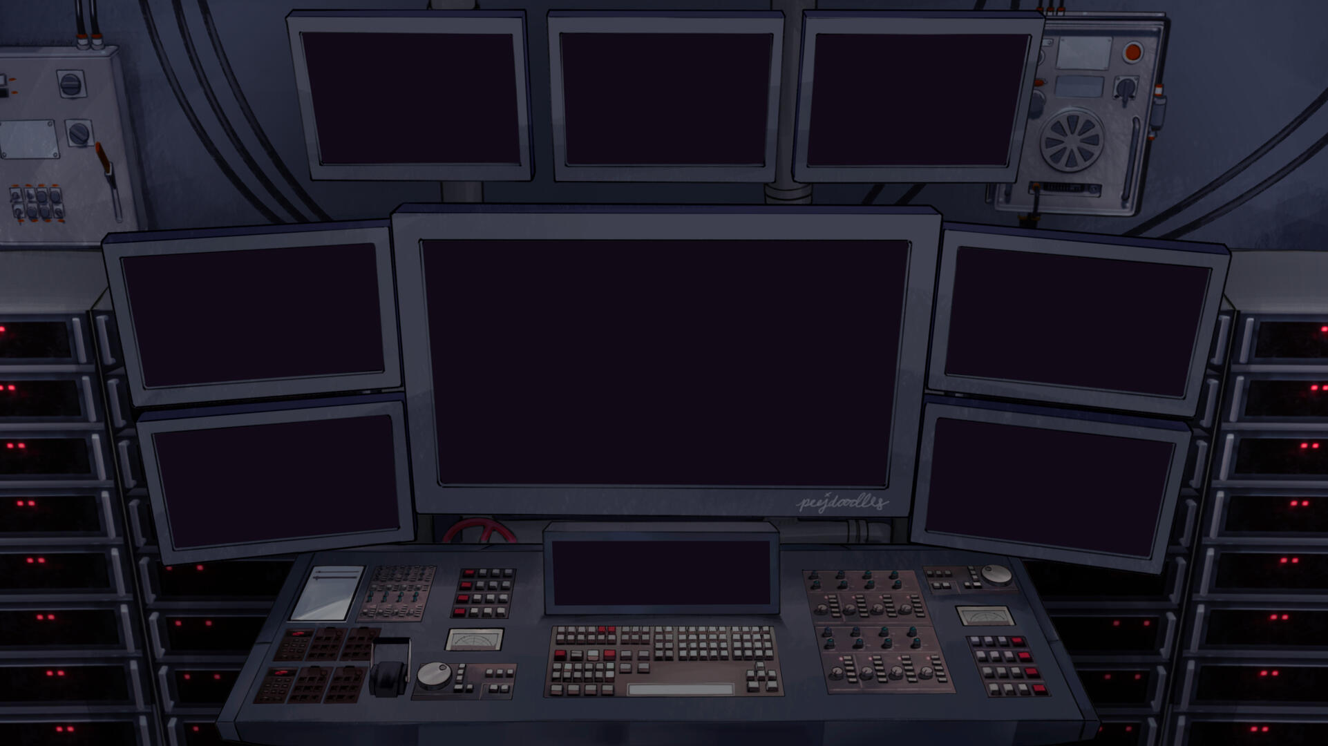 God Complex Angel with a Shotgun Control Room